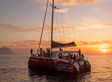 Catamaran Sunset